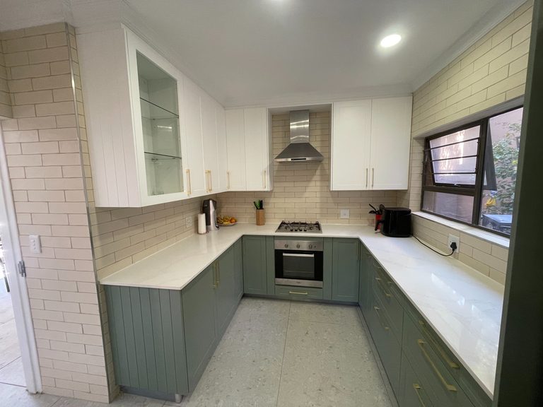 Completed kitchen renovation